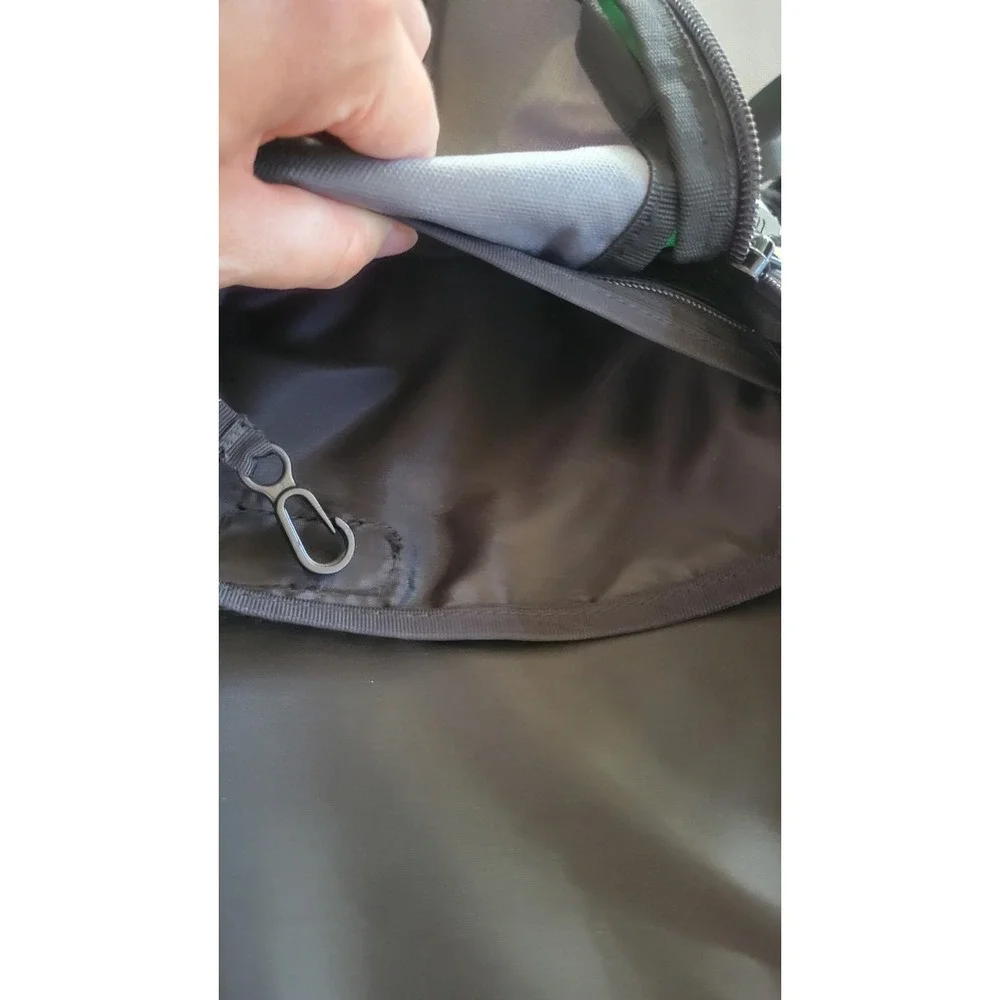 Helly hansen backpack outdoors travel school Gray Green